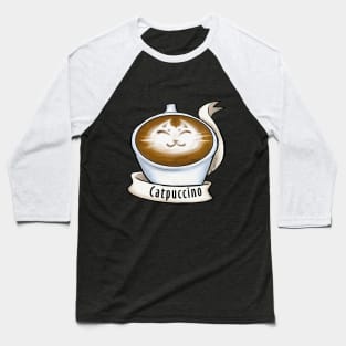 Cat'puccino Baseball T-Shirt